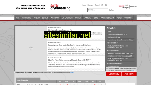 swiss-orienteering.ch alternative sites