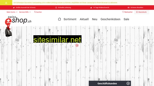 swisseshop.ch alternative sites