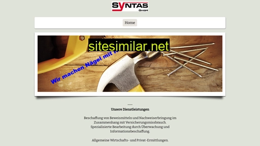 Syntas-gmbh similar sites