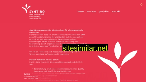 syntiro.ch alternative sites