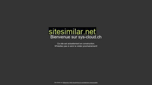 sys-cloud.ch alternative sites