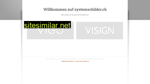 systemschilder.ch alternative sites