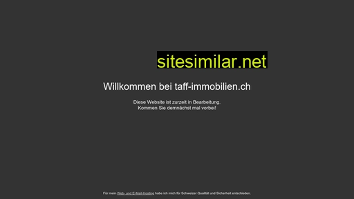 taff-immobilien.ch alternative sites