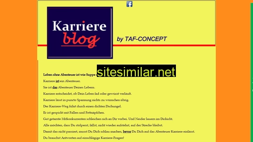 taf-karriere-blog.ch alternative sites