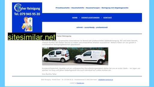 taher-reinigung.ch alternative sites