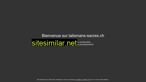 Talismans-sacres similar sites