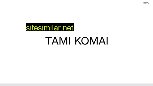 tami-komai.ch alternative sites