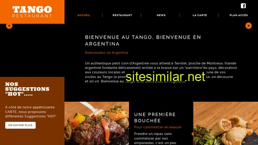 Tango-restaurant similar sites