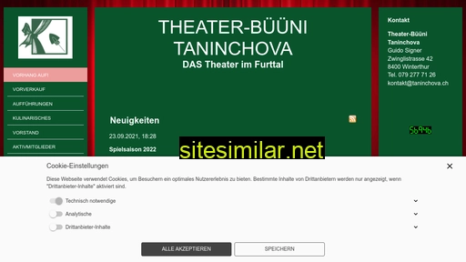 taninchova.ch alternative sites