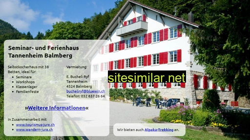 tannenheim-balmberg.ch alternative sites