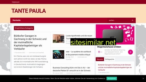 tantepaula.ch alternative sites
