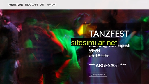 tanz-fest.ch alternative sites