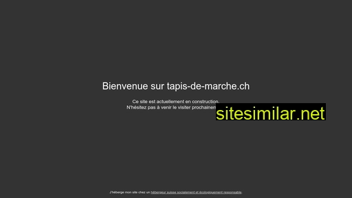 tapis-de-marche.ch alternative sites