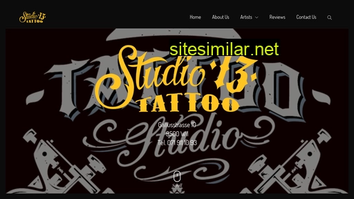Tattoostudio13 similar sites
