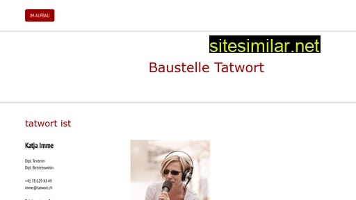 tatwort.ch alternative sites