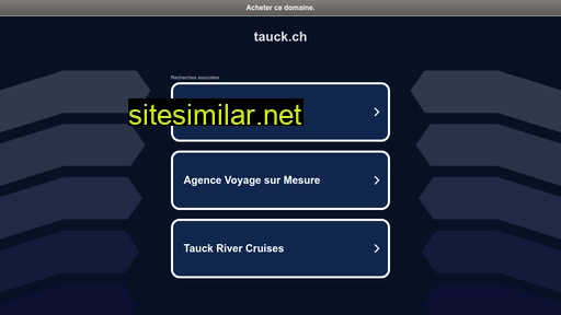 tauck.ch alternative sites