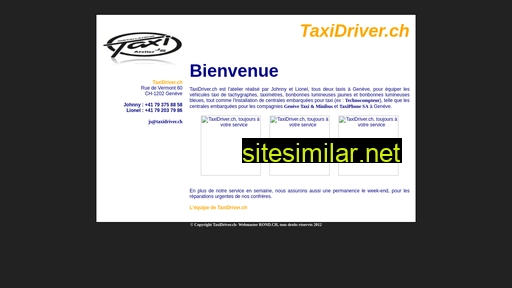 taxidriver.ch alternative sites