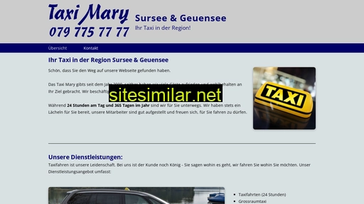taximary.ch alternative sites