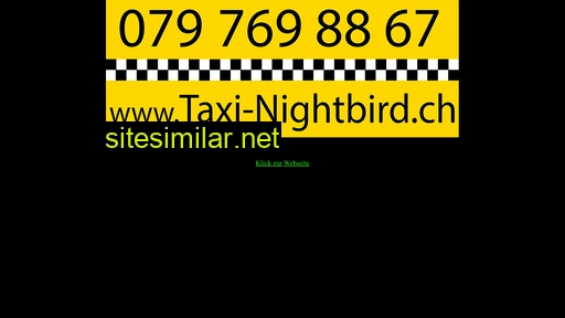 taxinightbird.ch alternative sites