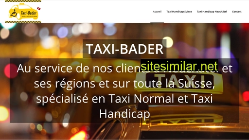 taxi-bader.ch alternative sites