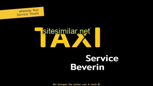 taxi-service.ch alternative sites