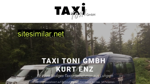 taxi-toni.ch alternative sites