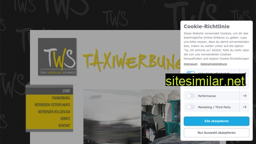 taxiwerbung.ch alternative sites
