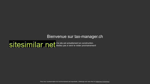 tax-manager.ch alternative sites