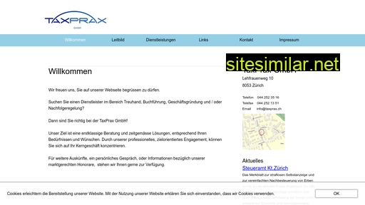 taxprax.ch alternative sites