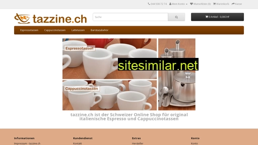 tazzine.ch alternative sites