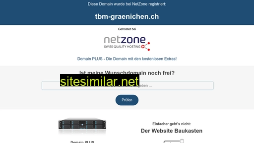 tbm-graenichen.ch alternative sites