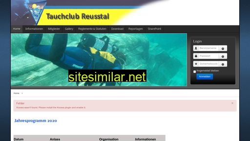 tcreusstal.ch alternative sites