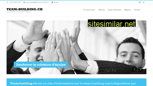 team-building.ch alternative sites
