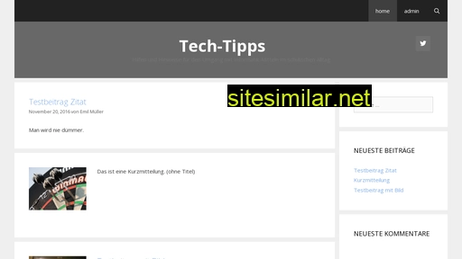Tech-tipps similar sites