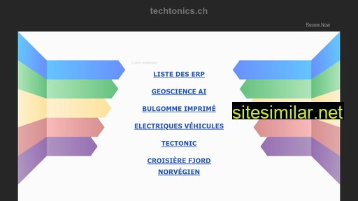 techtonics.ch alternative sites