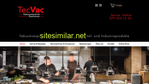 tecvac.ch alternative sites