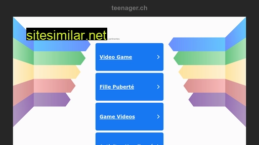 teenager.ch alternative sites