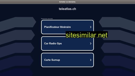 teleatlas.ch alternative sites