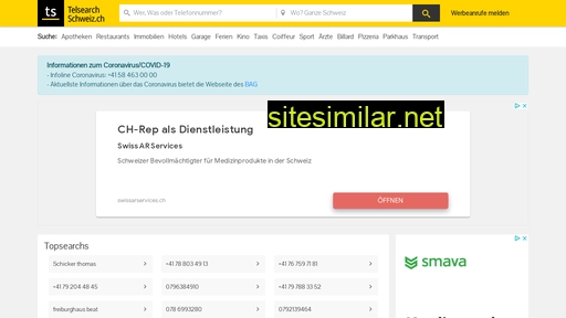 telsearchschweiz.ch alternative sites