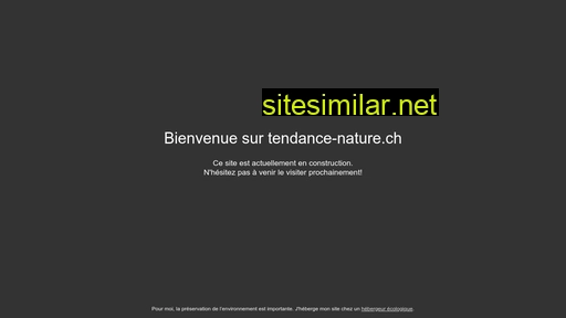 tendance-nature.ch alternative sites