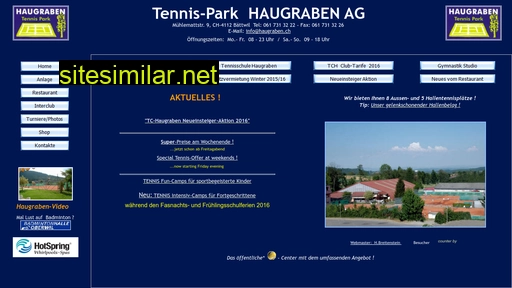tennis-park.ch alternative sites