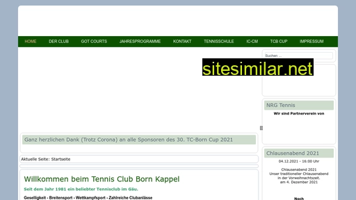 tennisclub-born.ch alternative sites