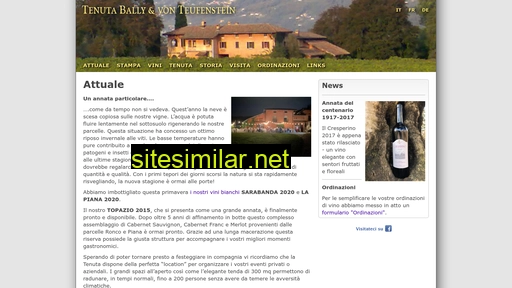 tenutabally.ch alternative sites