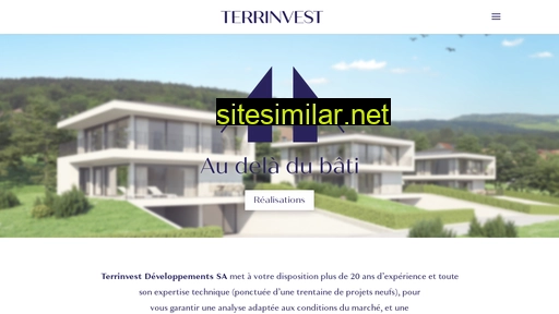 terrinvest.ch alternative sites