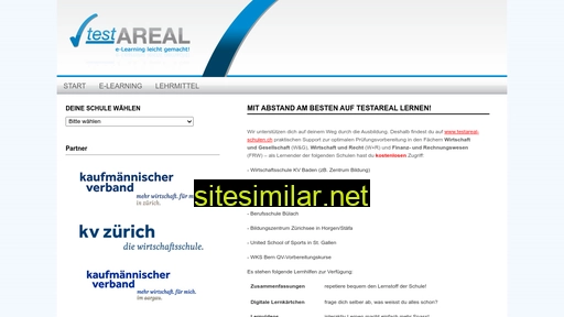 testareal-schulen.ch alternative sites