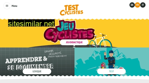 testcyclistes.ch alternative sites