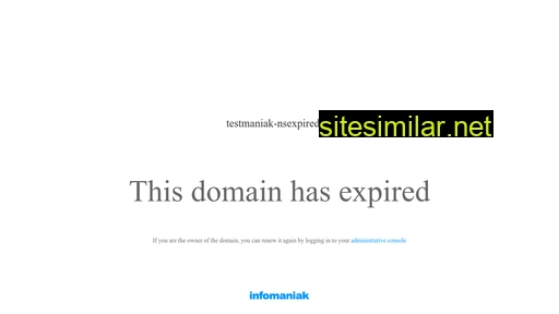 testmaniak-nsexpired.ch alternative sites