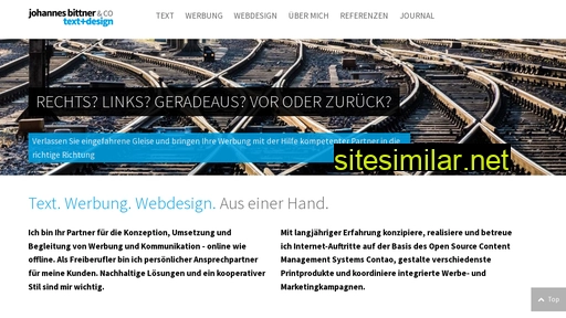 textdesign-bittner.ch alternative sites