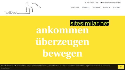 textdesk.ch alternative sites