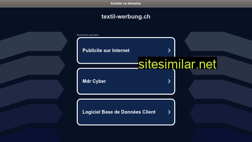 textil-werbung.ch alternative sites